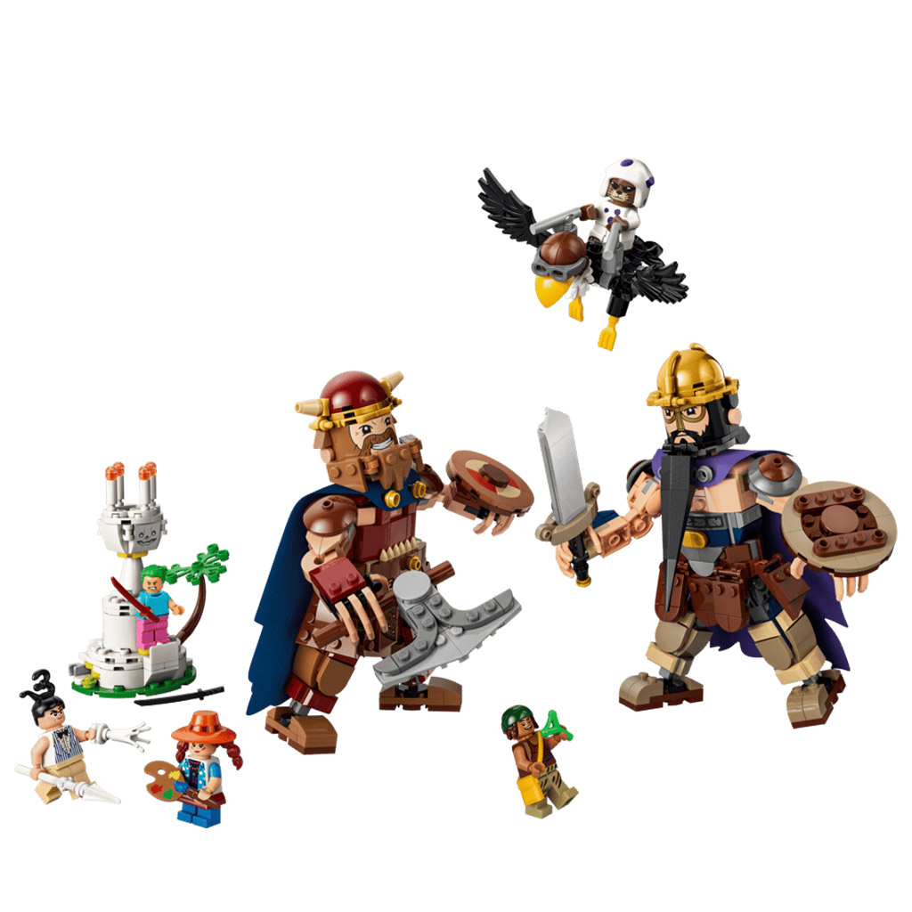 LEGO® One Piece: Dorry vs. Brogy – Giganci Małego Ogrodu (75644) zdjęcie 2