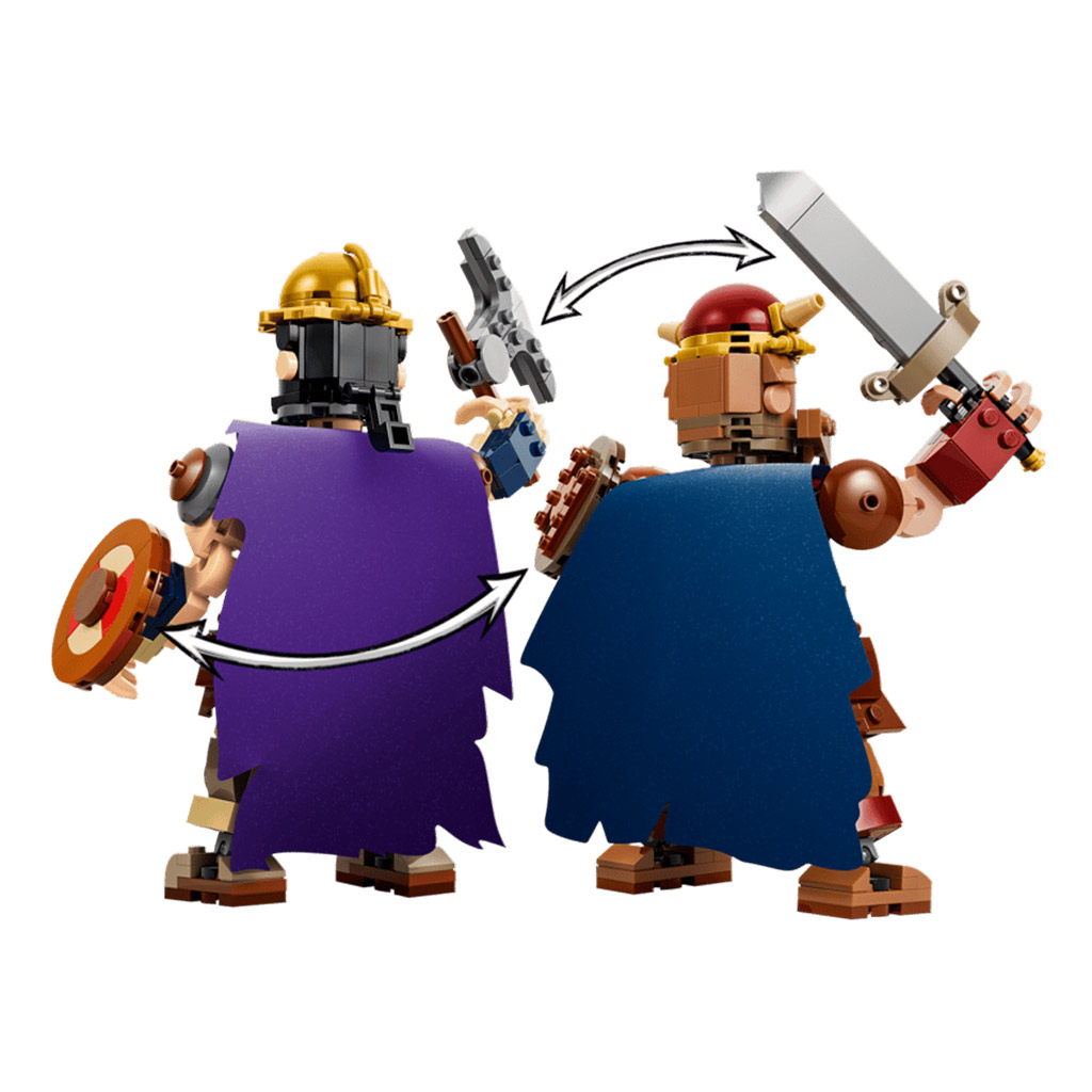 LEGO® One Piece: Dorry vs. Brogy – Giganci Małego Ogrodu (75644) zdjęcie 5