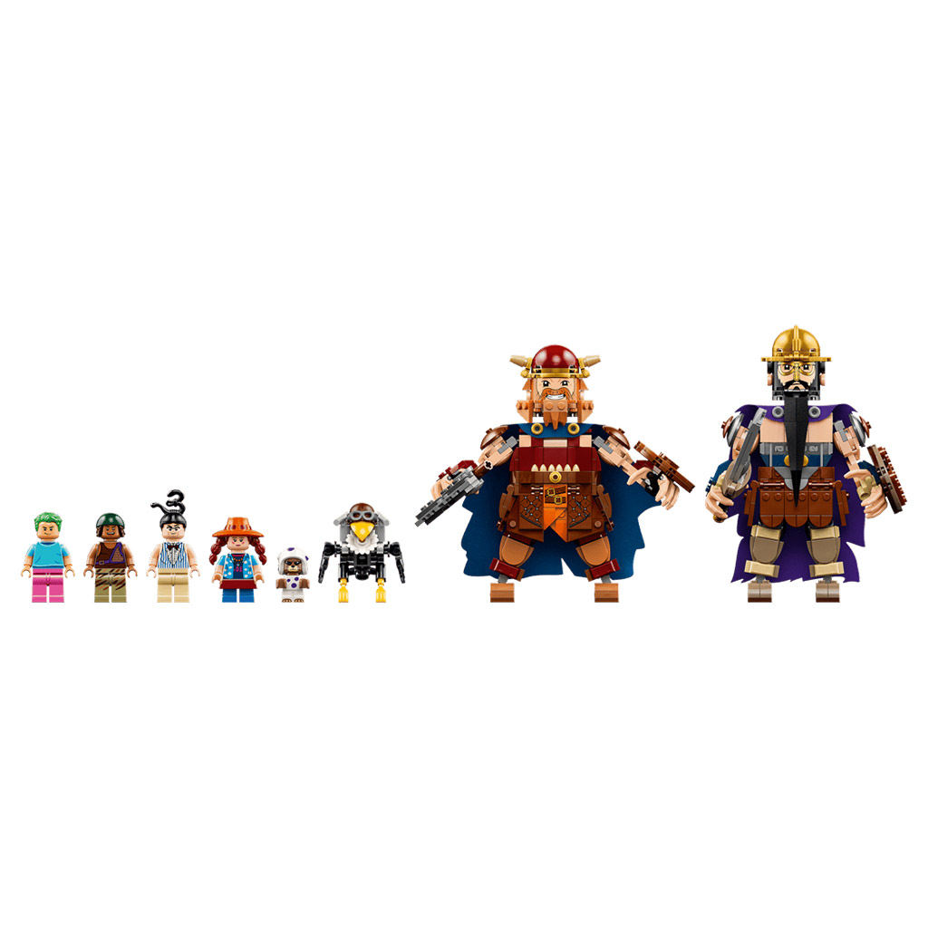 LEGO® One Piece: Dorry vs. Brogy – Giganci Małego Ogrodu (75644) zdjęcie 6