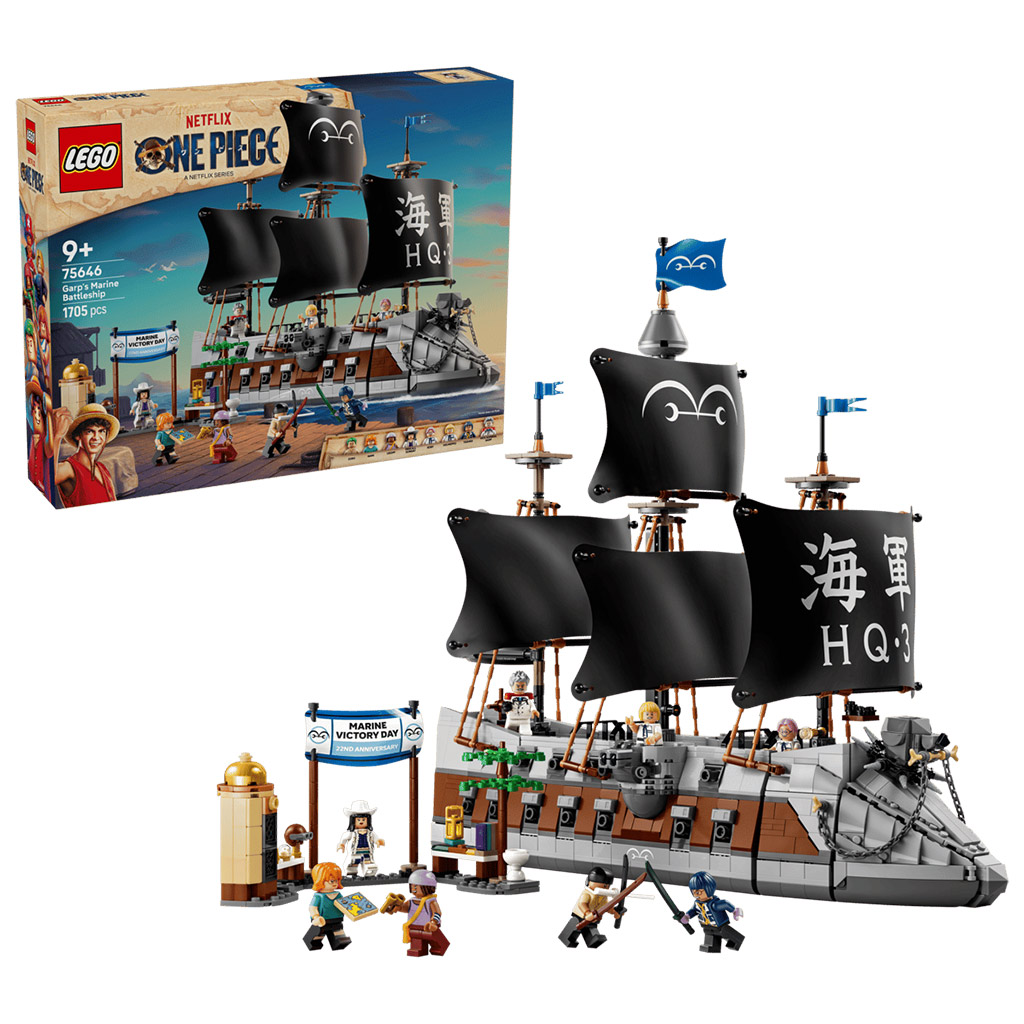 LEGO® One Piece: Okręt wojenny Garp'a (75646) zdjęcie 1