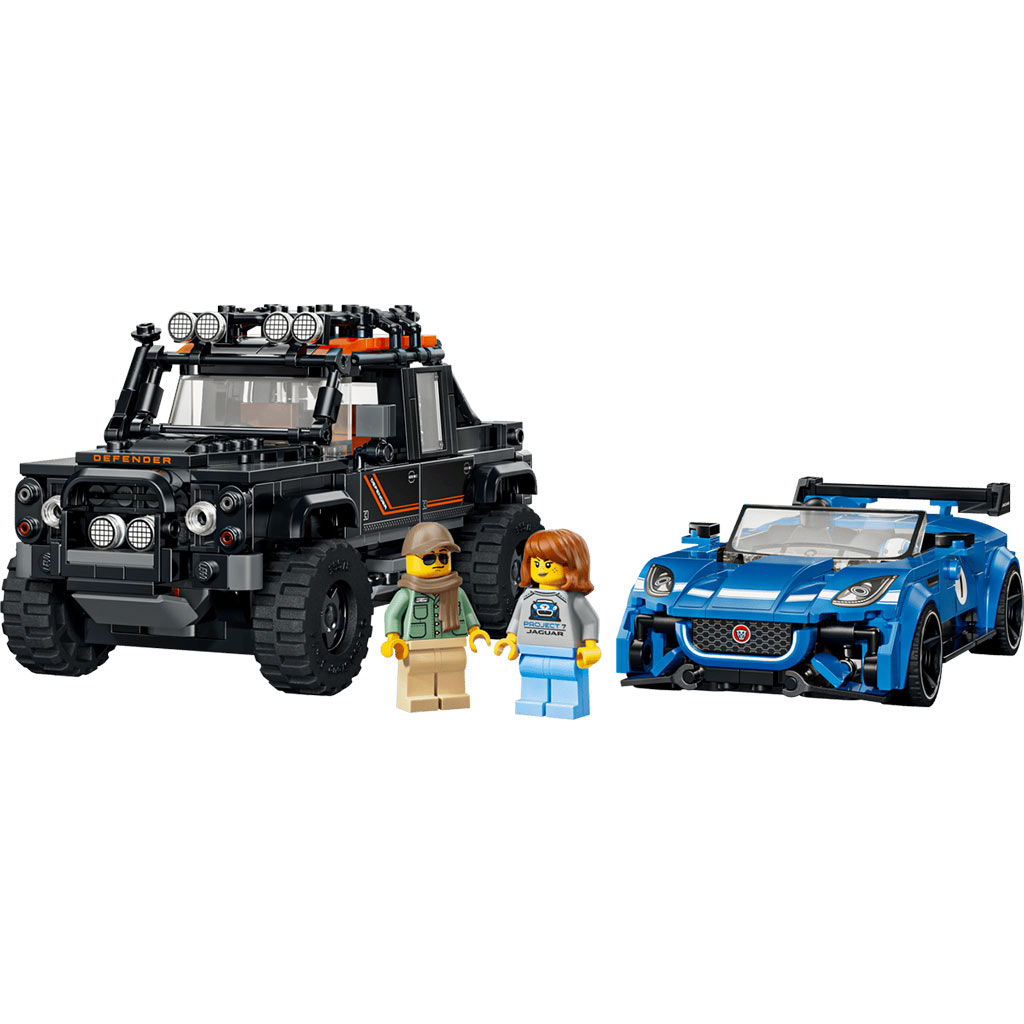 LEGO® Speed Champions: Jaguar Project 7 i Land Rover Defender (77264) zdjęcie 2