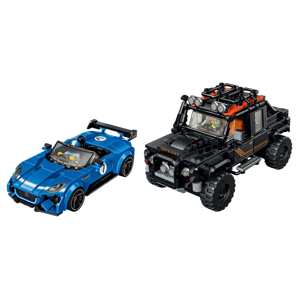 LEGO® Speed Champions: Jaguar Project 7 i Land Rover Defender (77264) zdjęcie 4