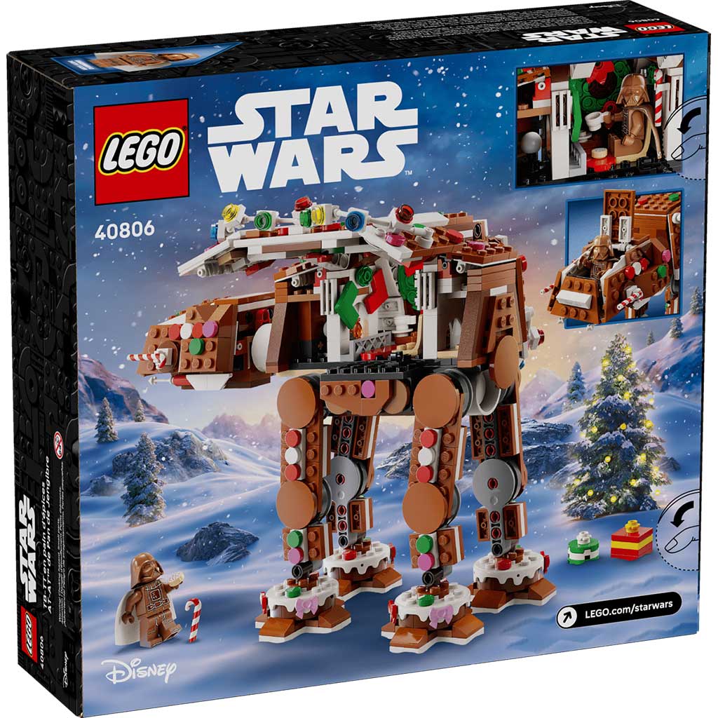 LEGO® Star Wars™: Piernikowy AT-AT™ kroczący (40806) zdjęcie 5