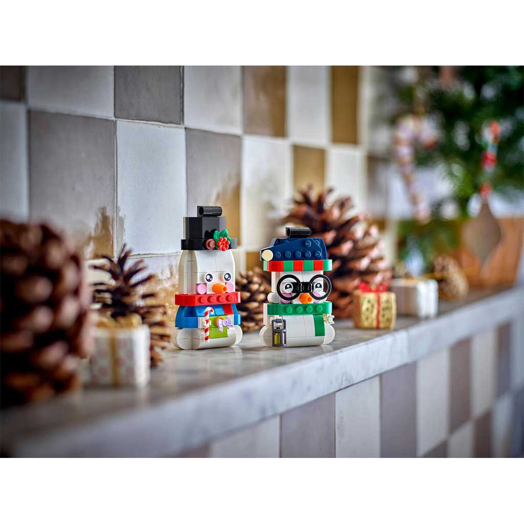 LEGO®: Świąteczne ozdoby z bałwankiem (40812) zdjęcie 3