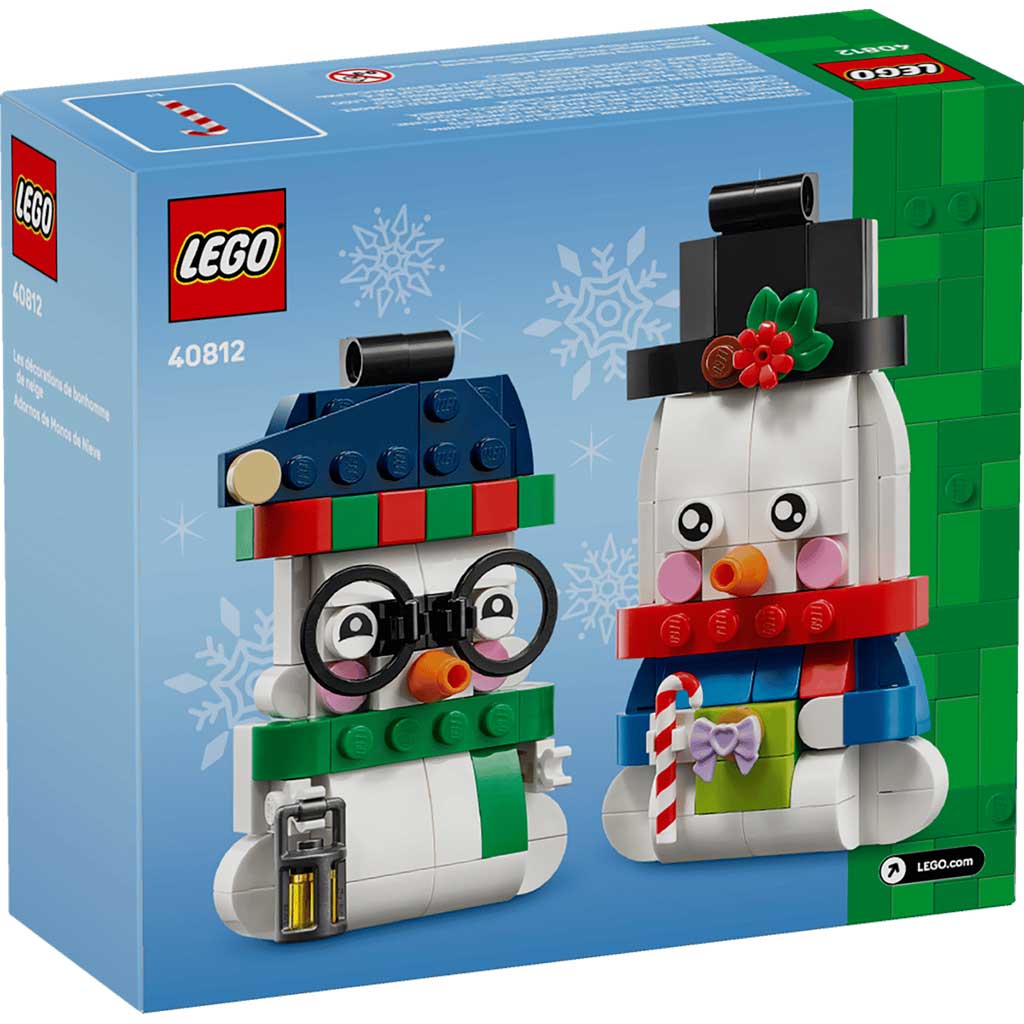 LEGO®: Świąteczne ozdoby z bałwankiem (40812) zdjęcie 5