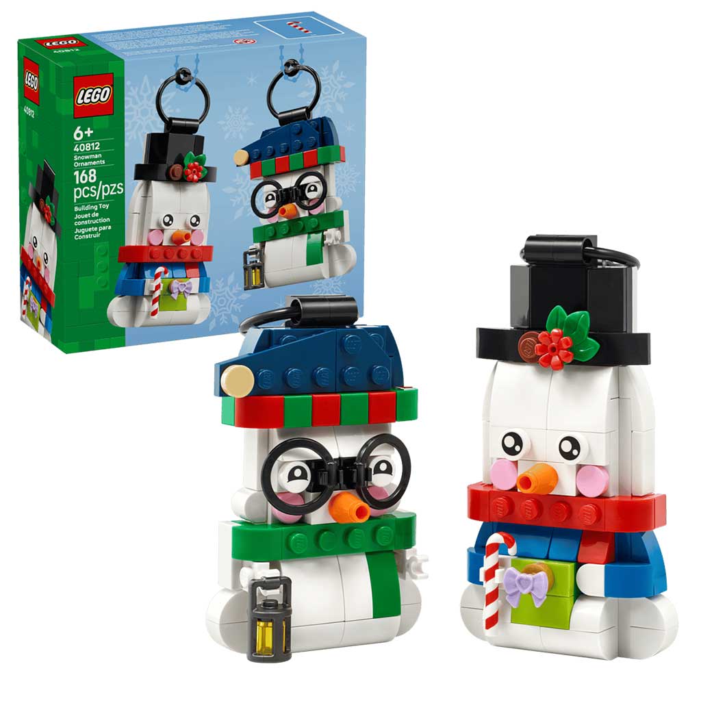 LEGO®: Świąteczne ozdoby z bałwankiem (40812) zdjęcie 1