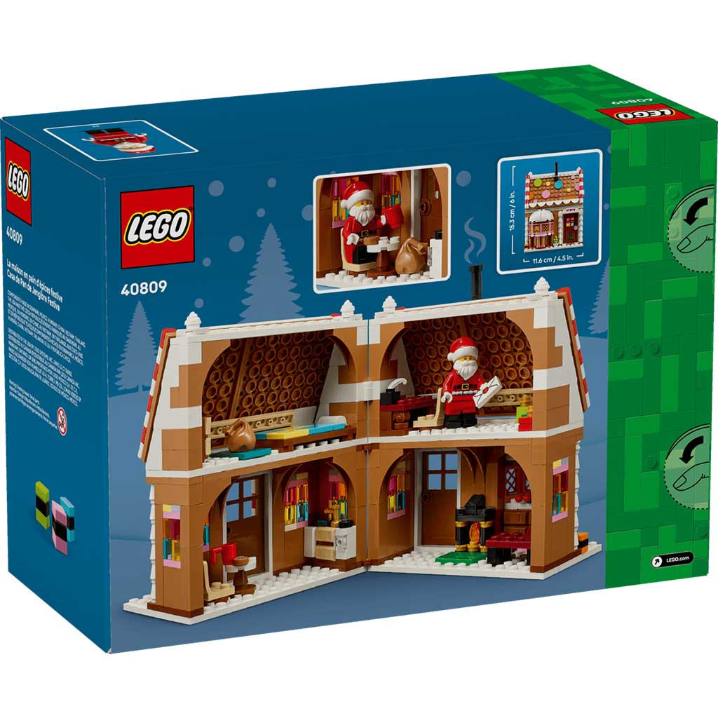 LEGO®: Świąteczny domek z piernika (40809) zdjęcie 6