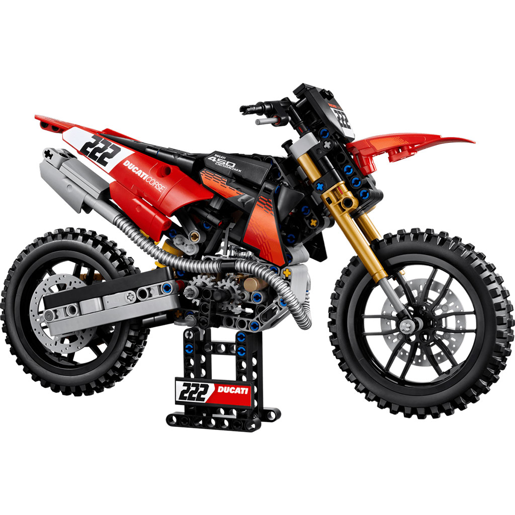 LEGO® Technic: Ducati Desmo450 MX Factory motocykl (42238) zdjęcie 2