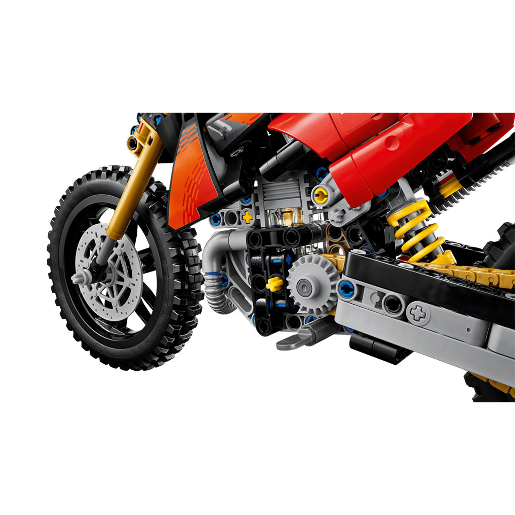 LEGO® Technic: Ducati Desmo450 MX Factory motocykl (42238) zdjęcie 6