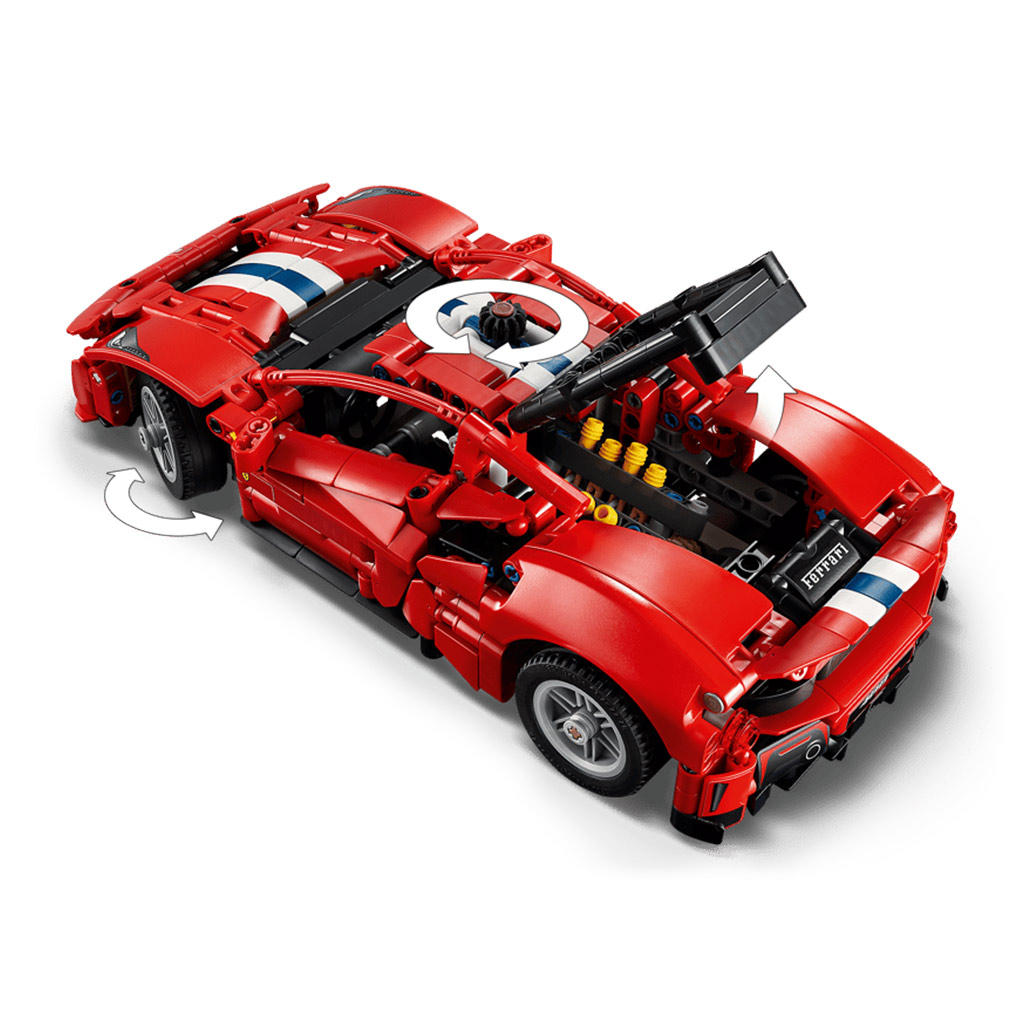 LEGO® Technic: Samochód Ferrari 488 Pista (42235) zdjęcie 6
