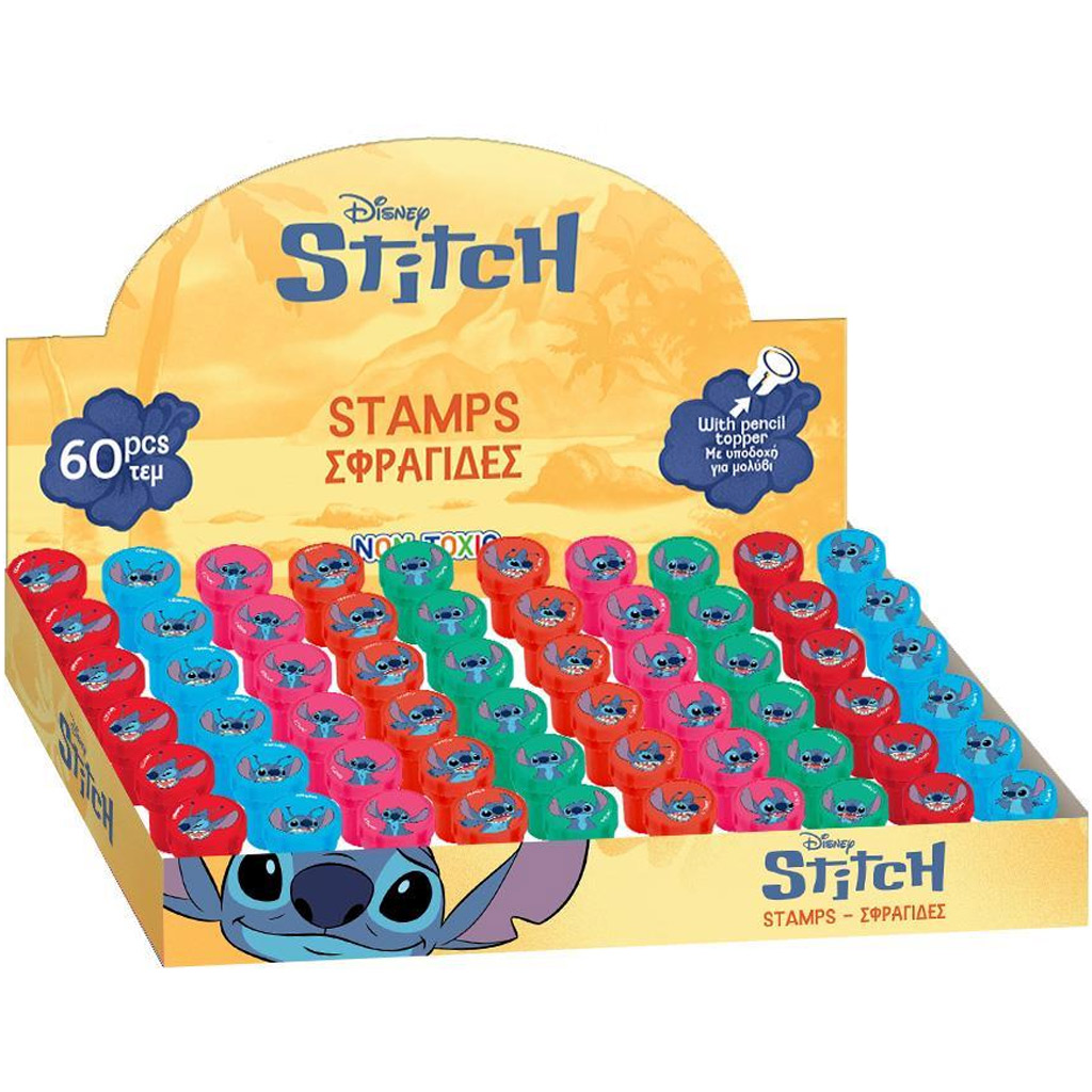 Luna: Disney Stitch wzór końcówki stempla w różnych wersjach 1szt zdjęcie 1