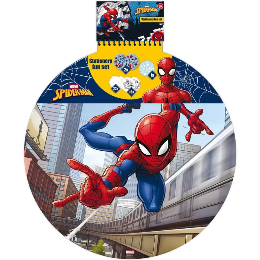Luna: Kreatywny zeszyt szkiców 40 stron z wzorem Spider-Mana i naklejkami zdjęcie 1