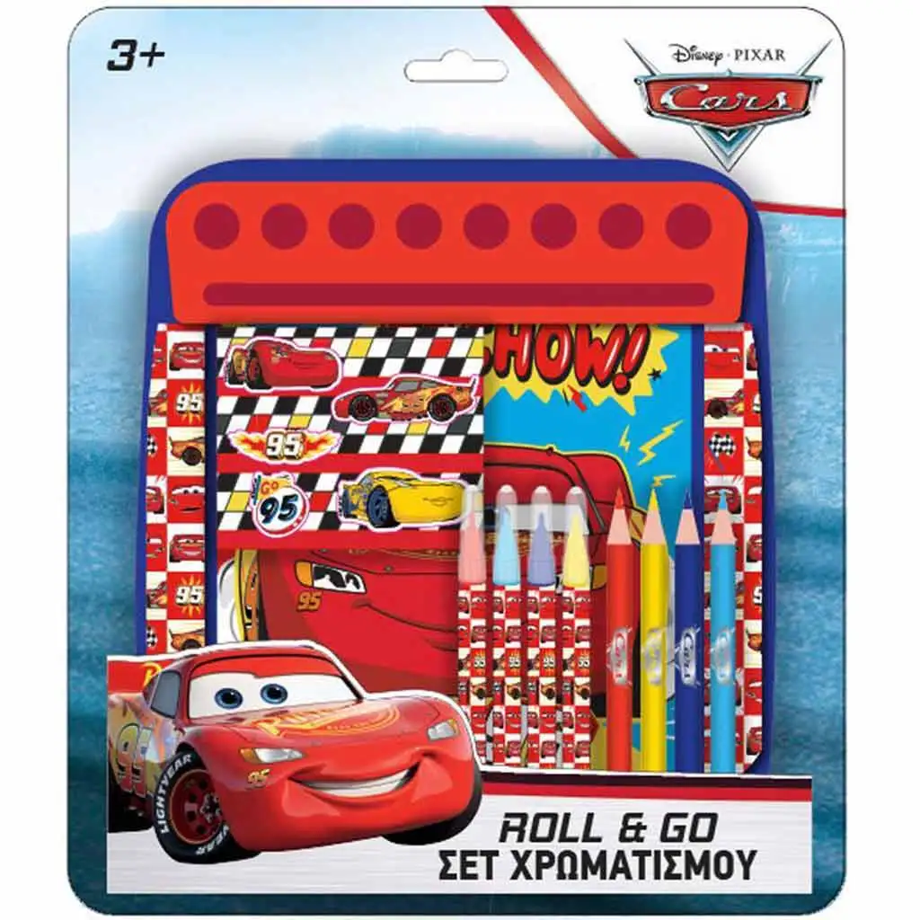 Luna: Roll&Go Disney Auta zestaw do kolorowania zdjęcie 1