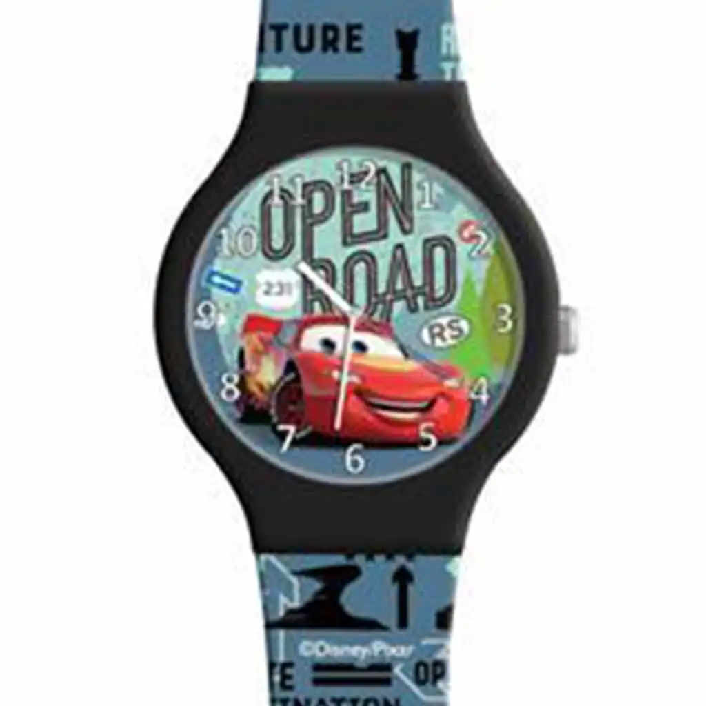 Luna: Zegar analogowy Cars w metalowej ozdobnej puszce zdjęcie 2