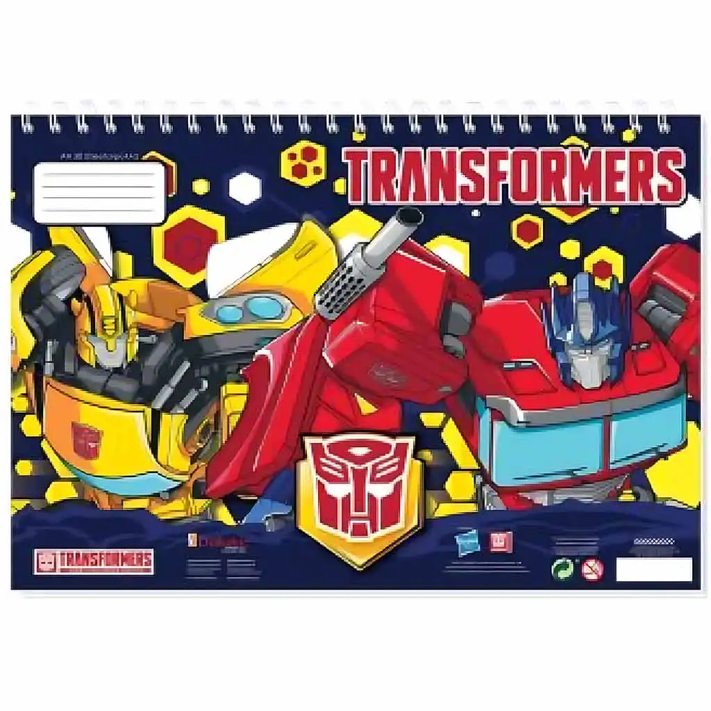 Luna: Notatnik Transformers A4 w dwóch wersjach 1szt zdjęcie 1