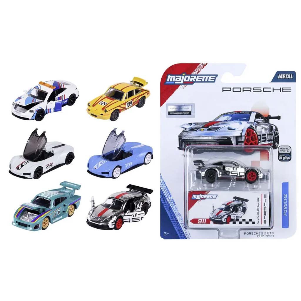 Majorette: Porsche Deluxe kolekcjonerski samochodzik w różnych wersjach - Simba Toys zdjęcie 1