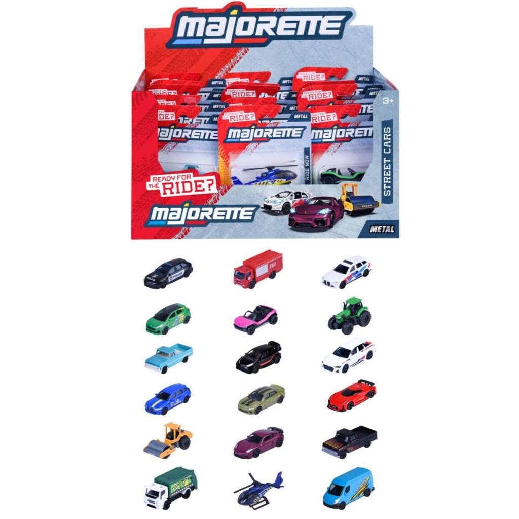 Majorette: Samochody uliczne kolekcjonerskie metalowe autka różne, 1 szt - Simba Toys zdjęcie 1