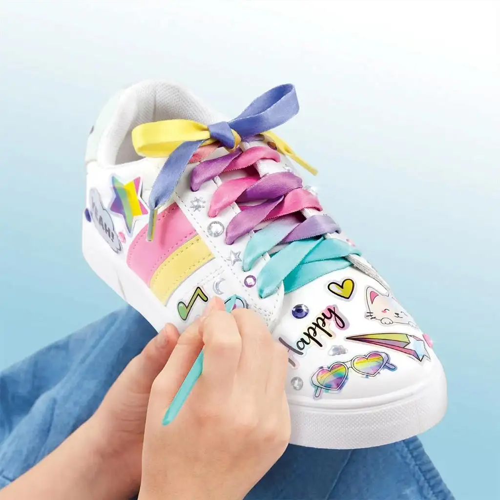 Make It Real: Sticker Chic Ozdoba na buty - Moda tęczowej drogi zdjęcie 4