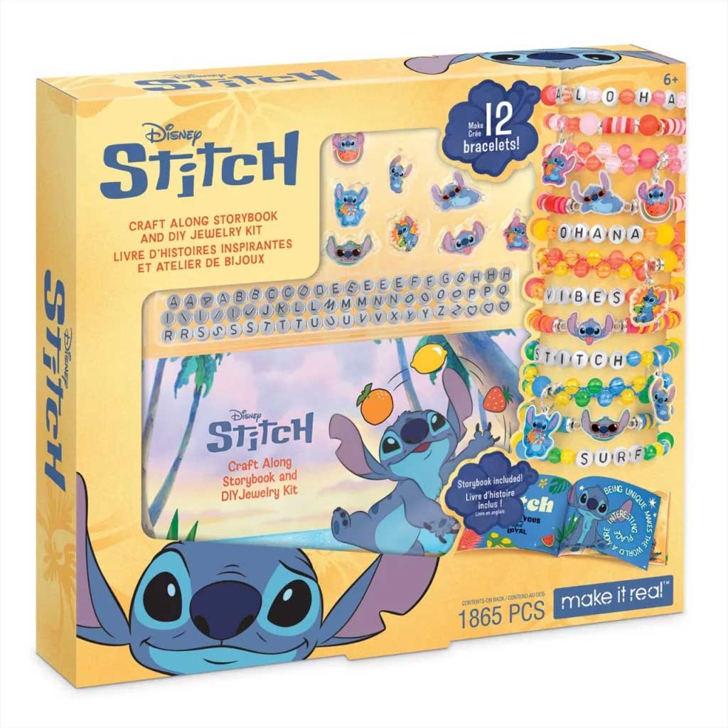 Make it Real: Zestaw do robienia bransoletek Stitch z książką zdjęcie 1