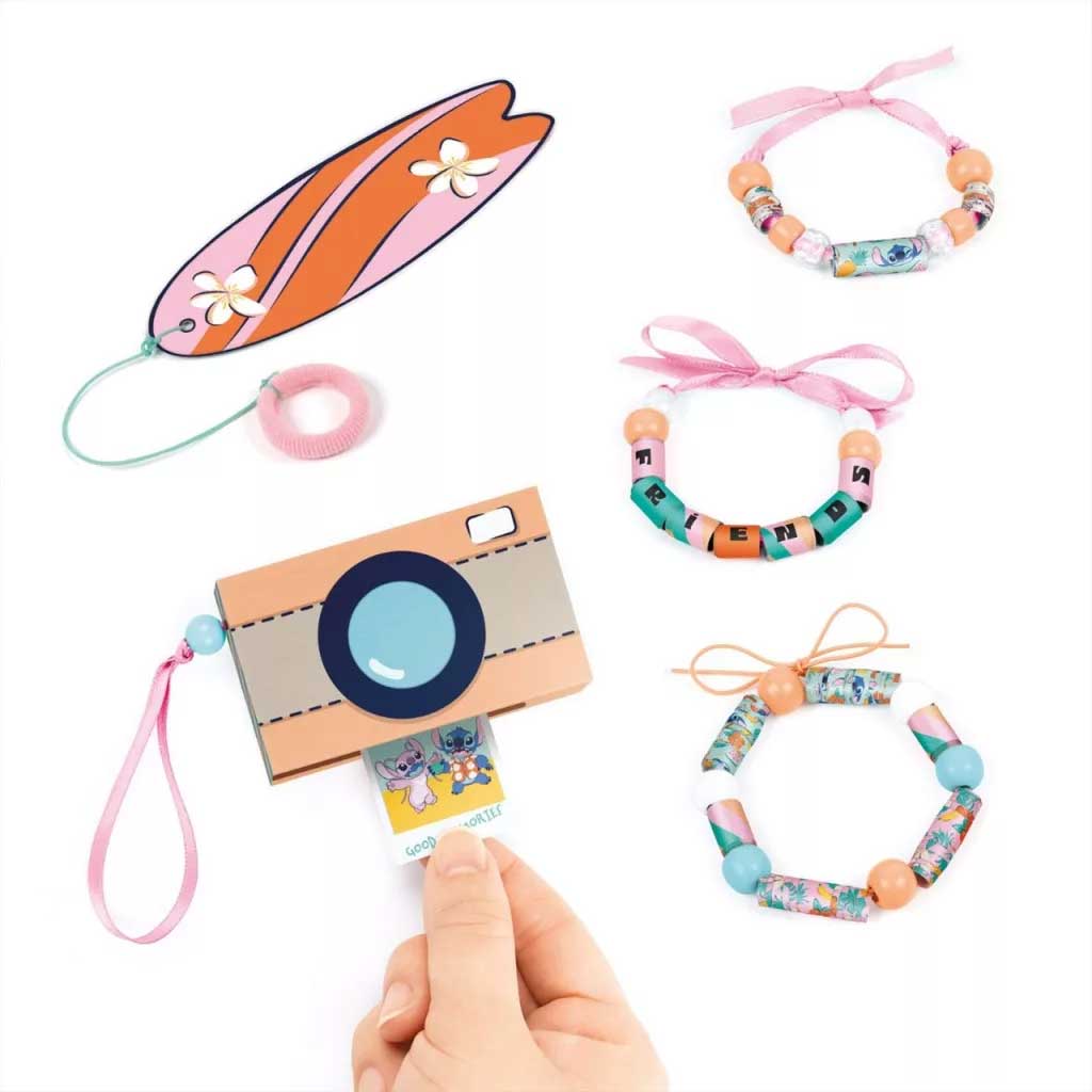 Make It Real: Zestaw kreatywny Stitch z przygodami i do robienia bransoletek zdjęcie 2