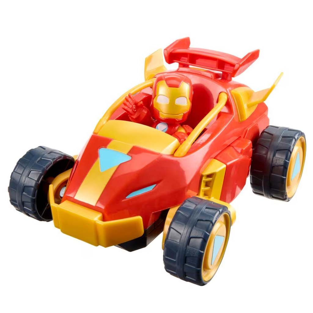 Marvel: Iron Man 2 w 1 Mech Iron Man samochód i zestaw figurek - Hasbro zdjęcie 2