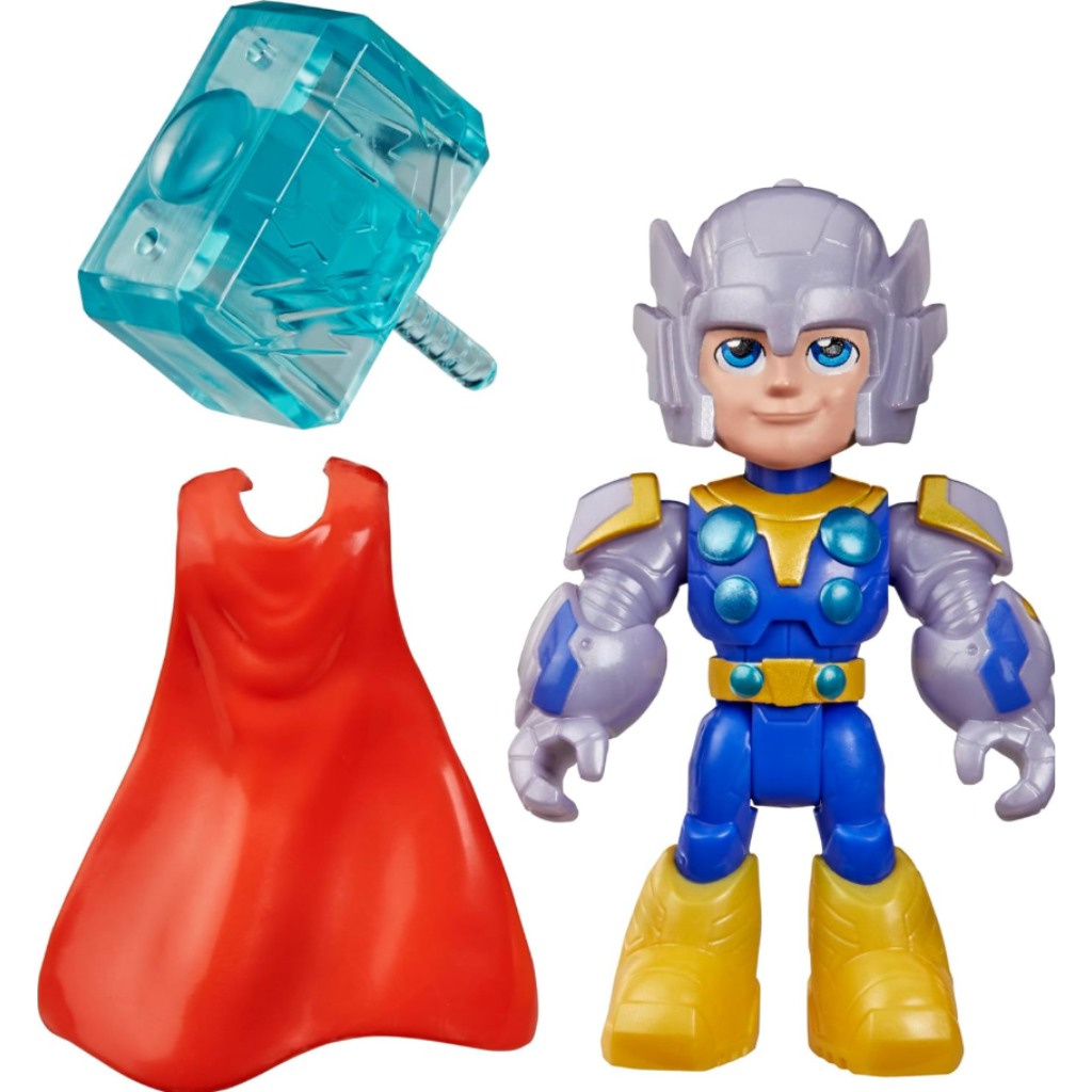 Marvel Iron Man i fantastyczni przyjaciele: figurka Thora z akcesoriami - Hasbro zdjęcie 2