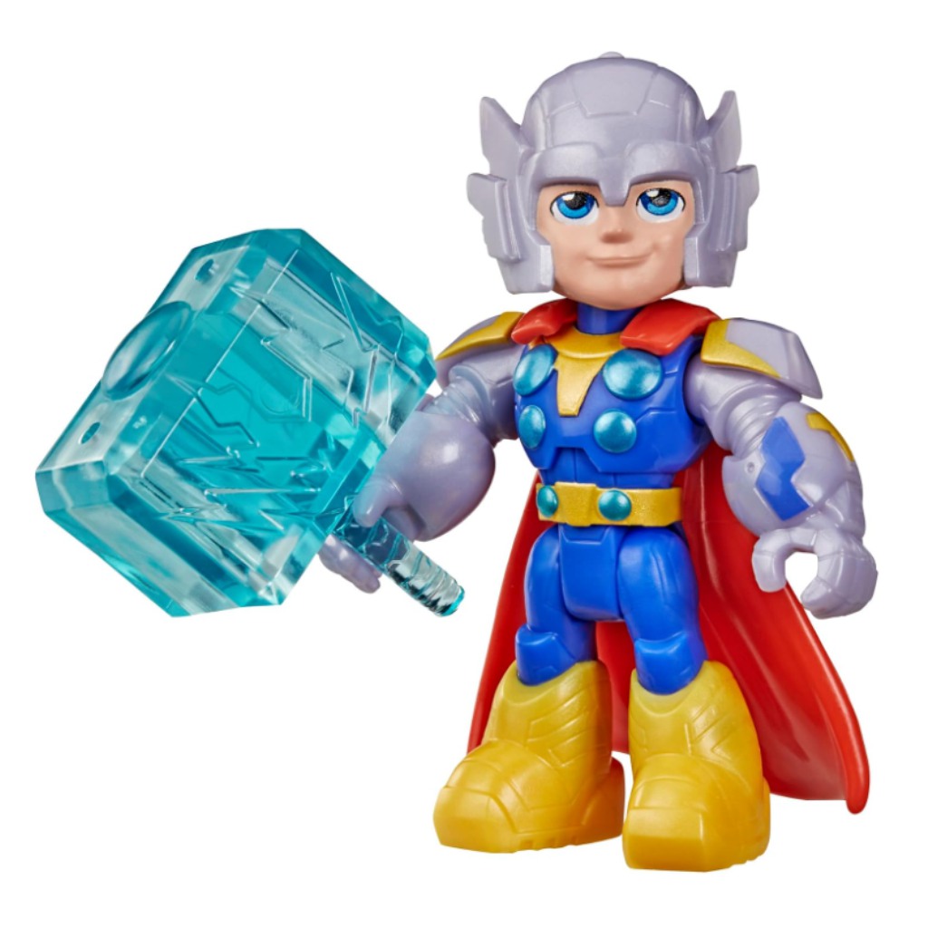 Marvel Iron Man i fantastyczni przyjaciele: figurka Thora z akcesoriami - Hasbro zdjęcie 3
