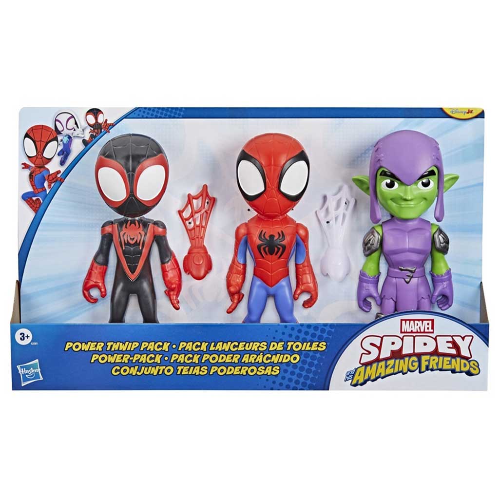 Marvel: Póki i cudowni przyjaciele Zestaw zabawek Power Thwip - Hasbro zdjęcie 1