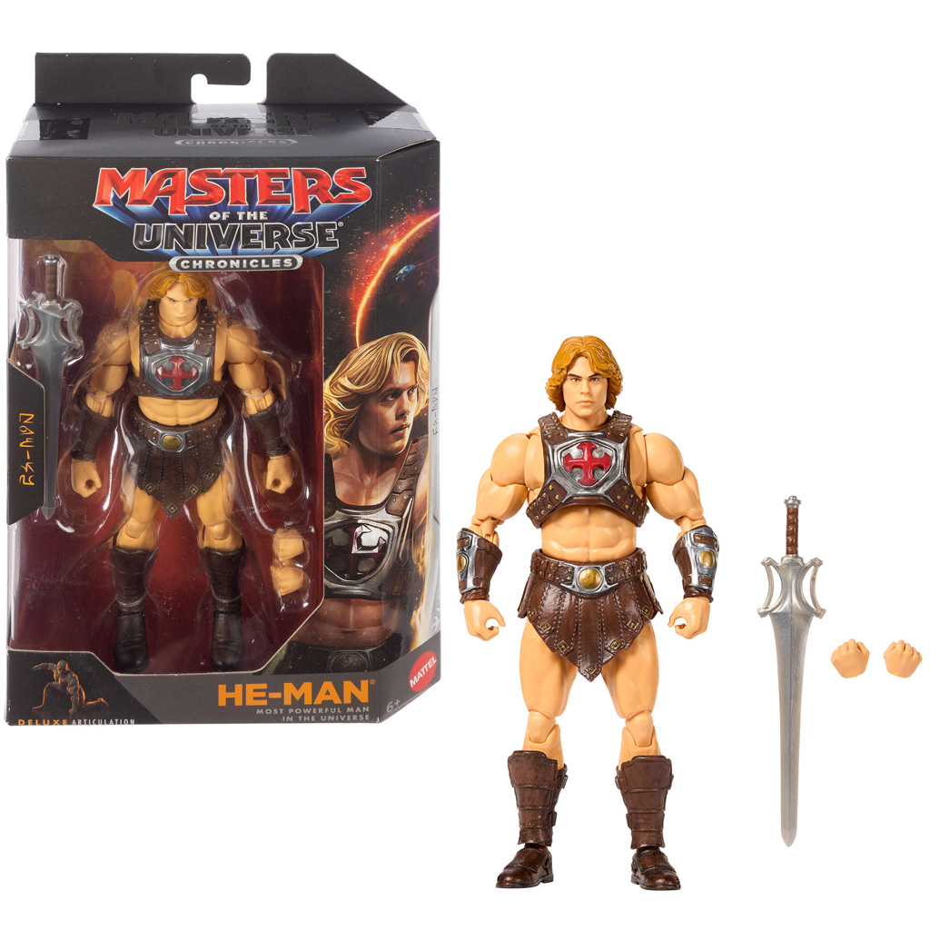 Masters of the Universe: Obrońcy wszechświata figurka akcji He-Man z akcesoriami 16,5cm - Mattel zdjęcie 1