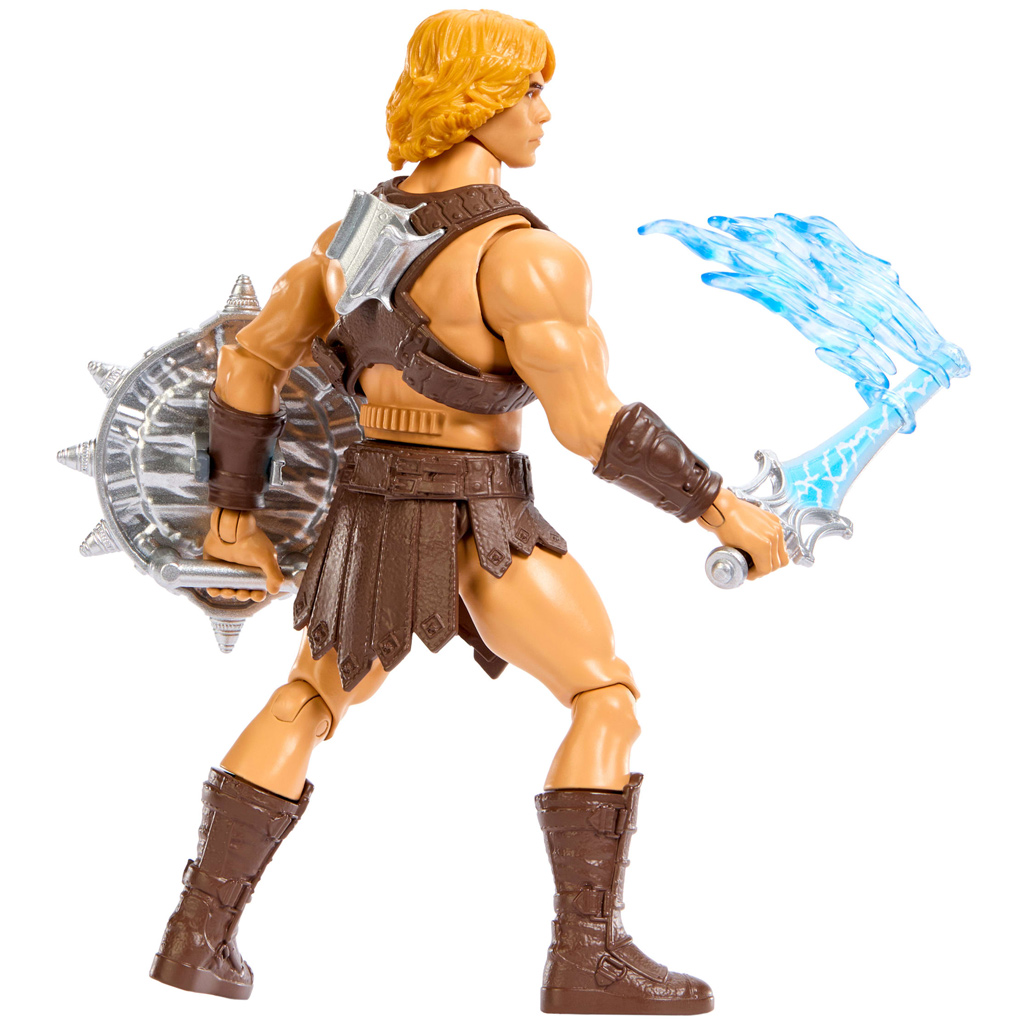Masters of the Universe: Obrońcy wszechświata figurka akcji He-Man z mieczem Power Sword 14cm - Mattel zdjęcie 3