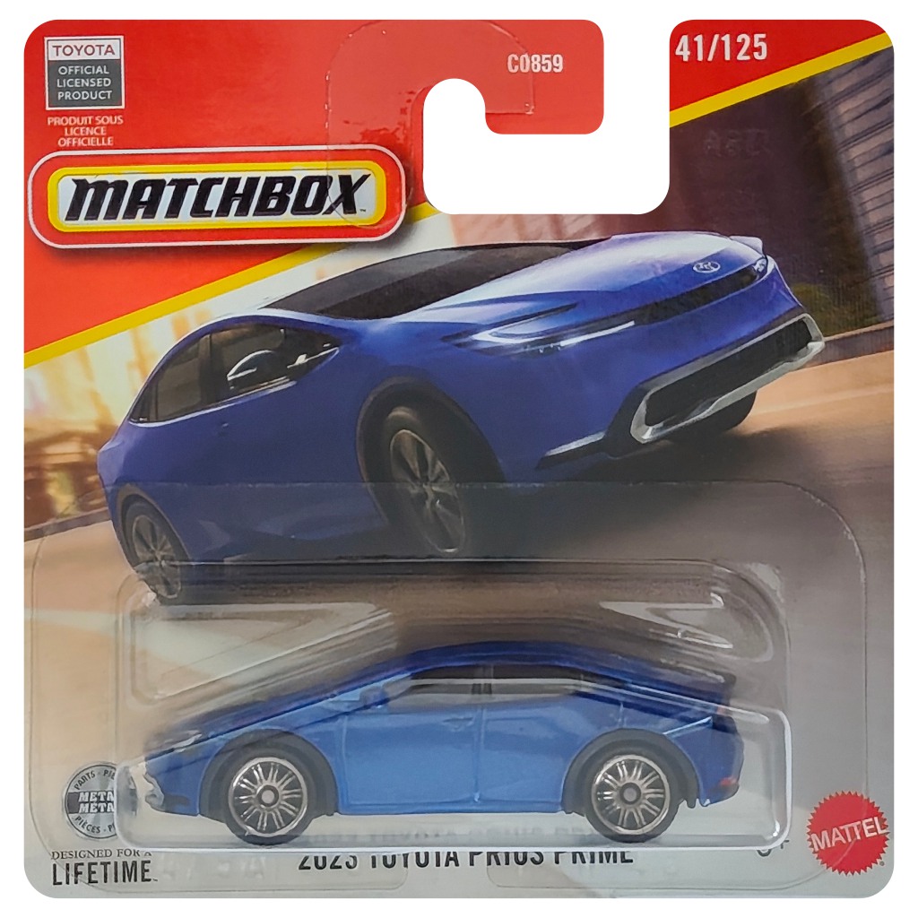 Matchbox: 2025 Toyota Prius Prime samochód 1/64 - Mattel zdjęcie 1