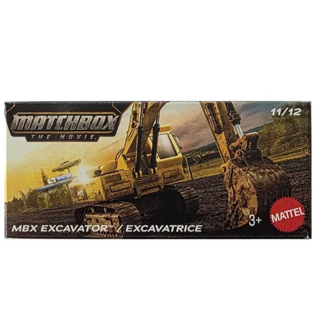 Matchbox A Film: MBX Koparka w pudełku 1/64 – Mattel zdjęcie 1