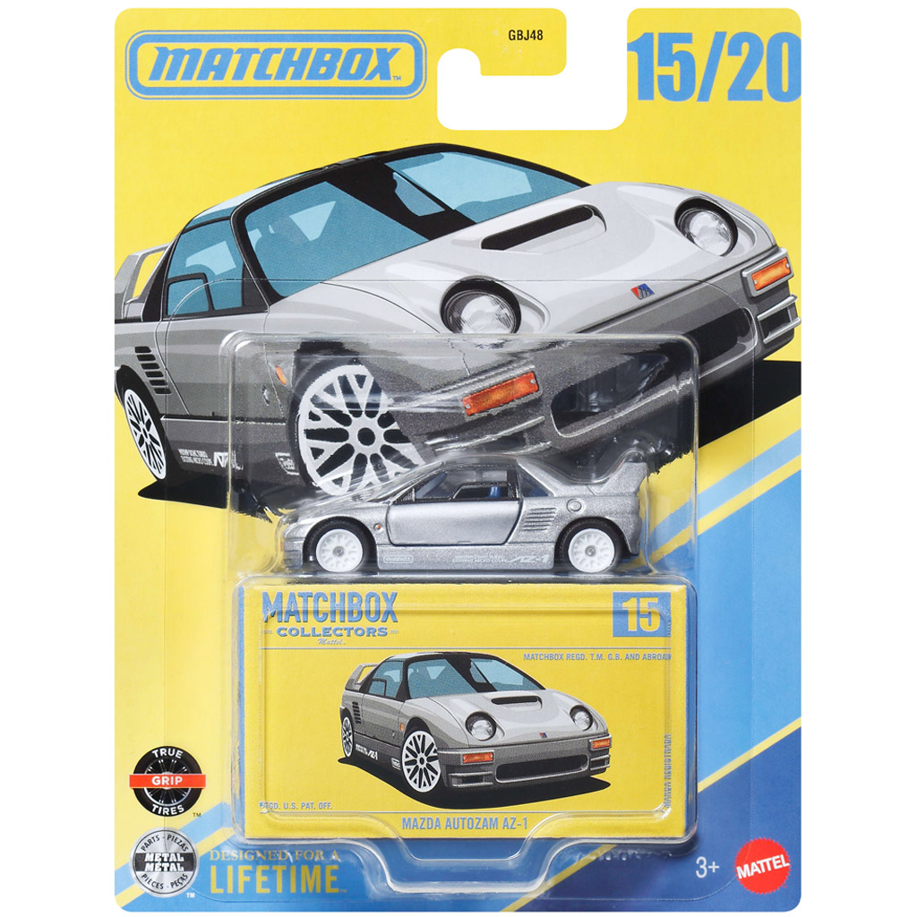 Matchbox Collectors: Mazda Autozam AZ1 kolekcjonerski samochód w pudełku 1/64 - Mattel zdjęcie 1