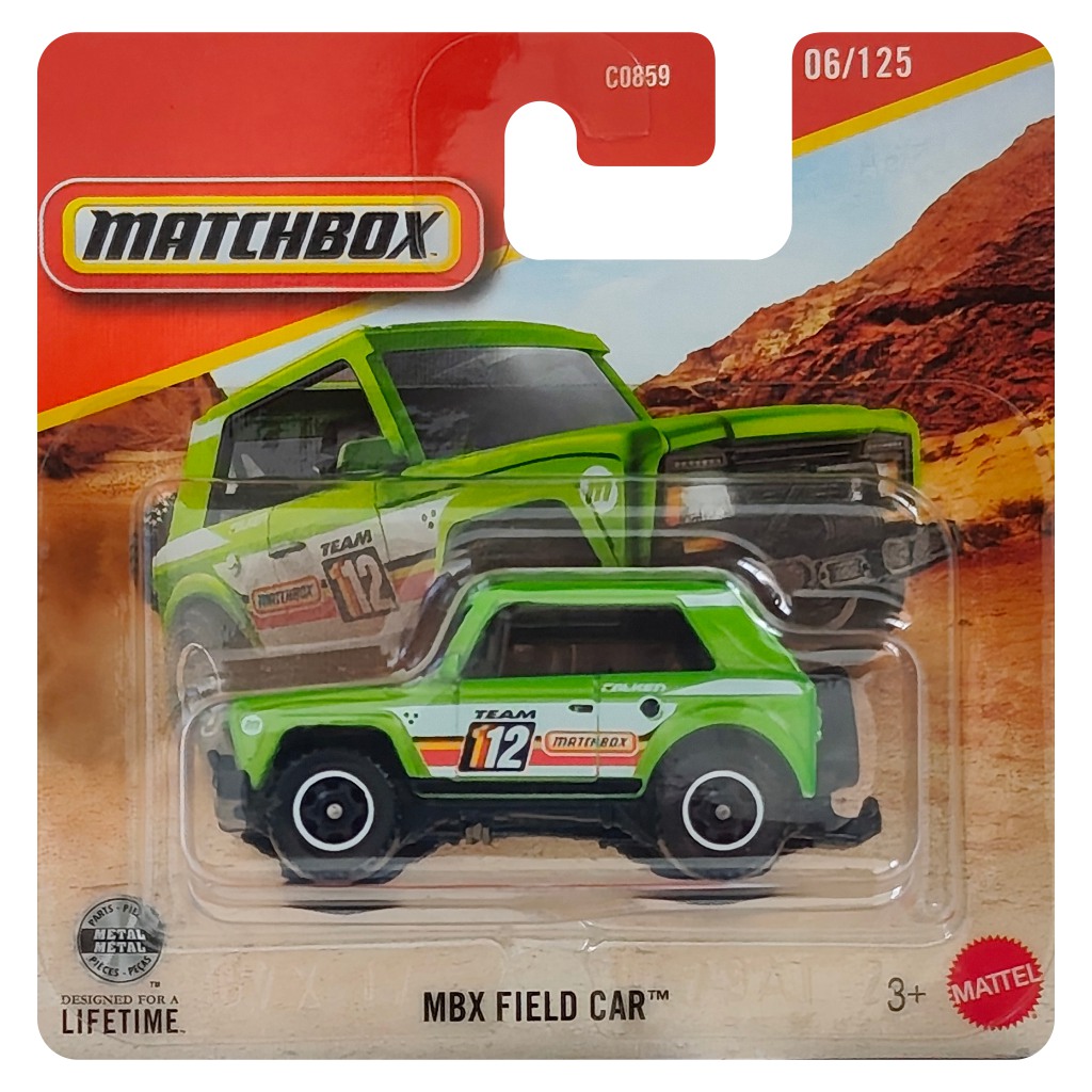 Matchbox: MBX Field Car terenowy samochód 1/64 - Mattel zdjęcie 1