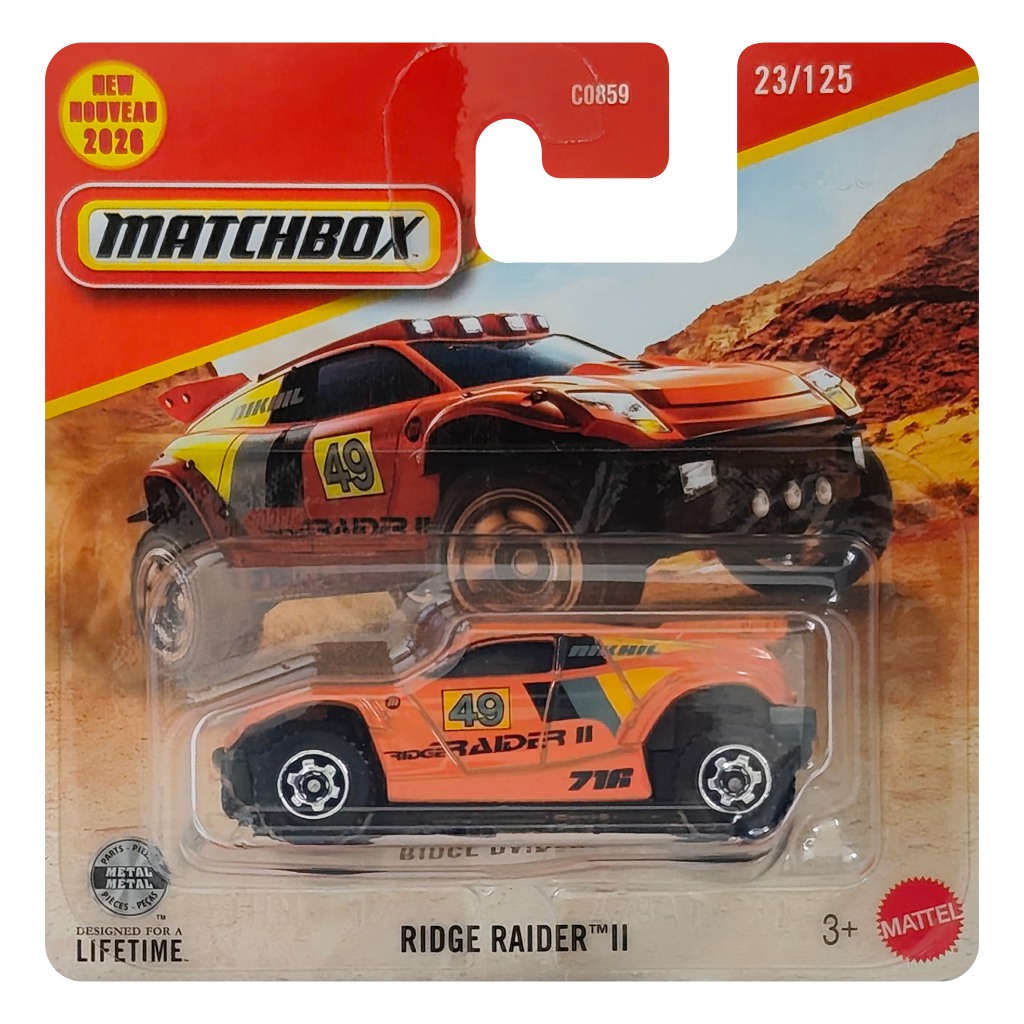 Matchbox: Ridge Raider II samochód 1/64 - Mattel zdjęcie 1
