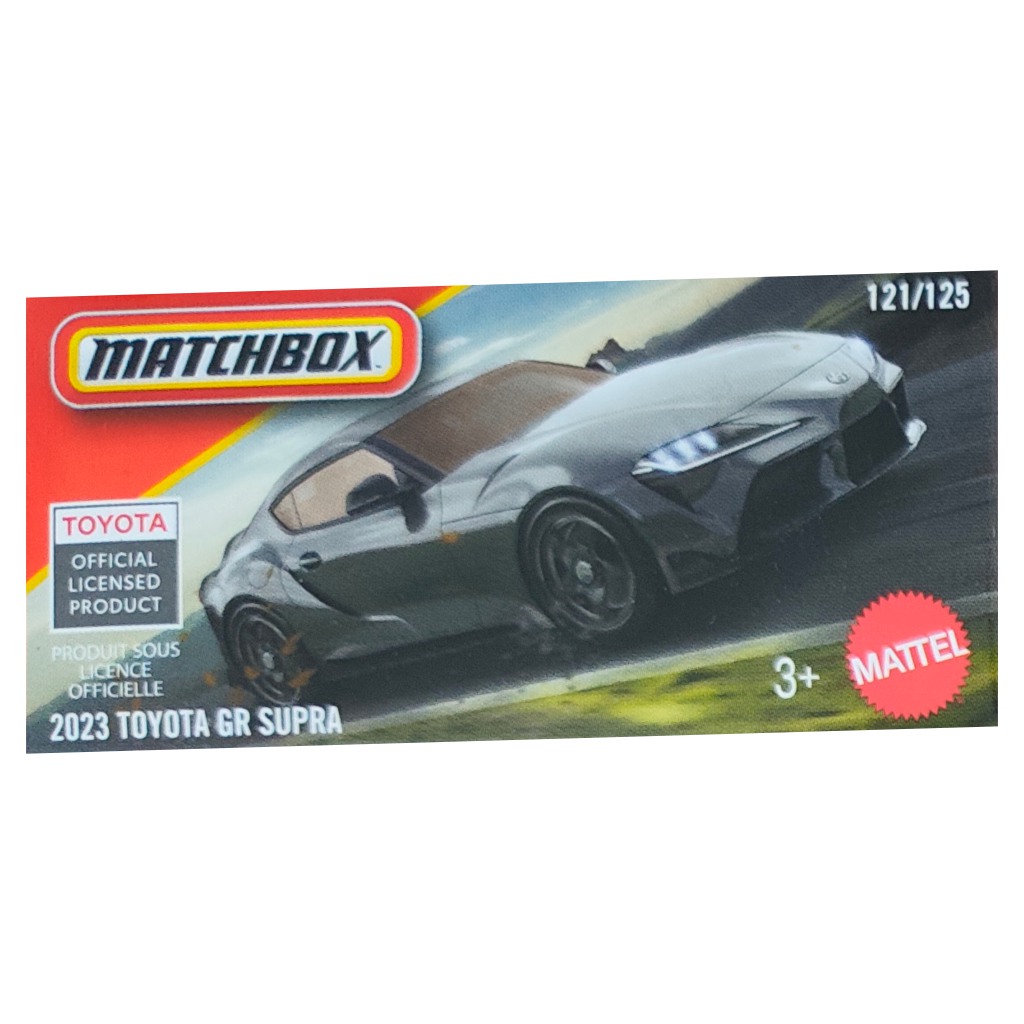 Matchbox: Samochód 1/64 Toyota GR Supra w pudełku 2023 - Mattel zdjęcie 1