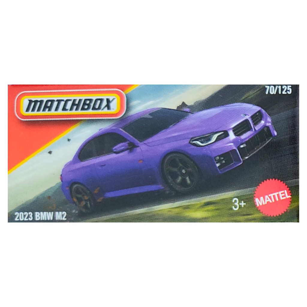 Matchbox: Samochód 2023 BMW M2 w pudełku 1/64 - Mattel zdjęcie 1