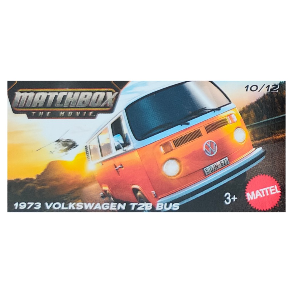 Matchbox: Samochód w pudełku 1973 Volkswagen T2B Bus 1/64 - Mattel zdjęcie 1