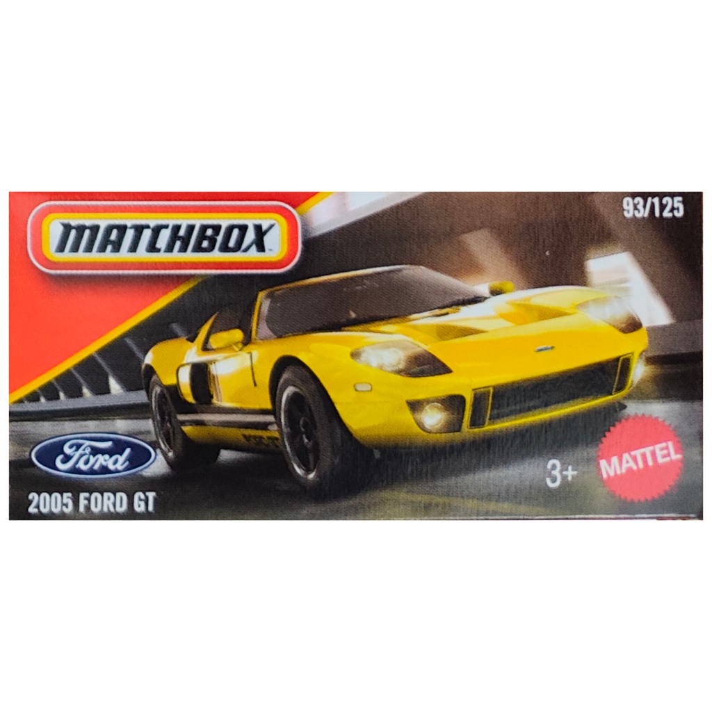 Matchbox: Samochodzik 2005 Ford GT w pudełku 1/64 - Mattel zdjęcie 1
