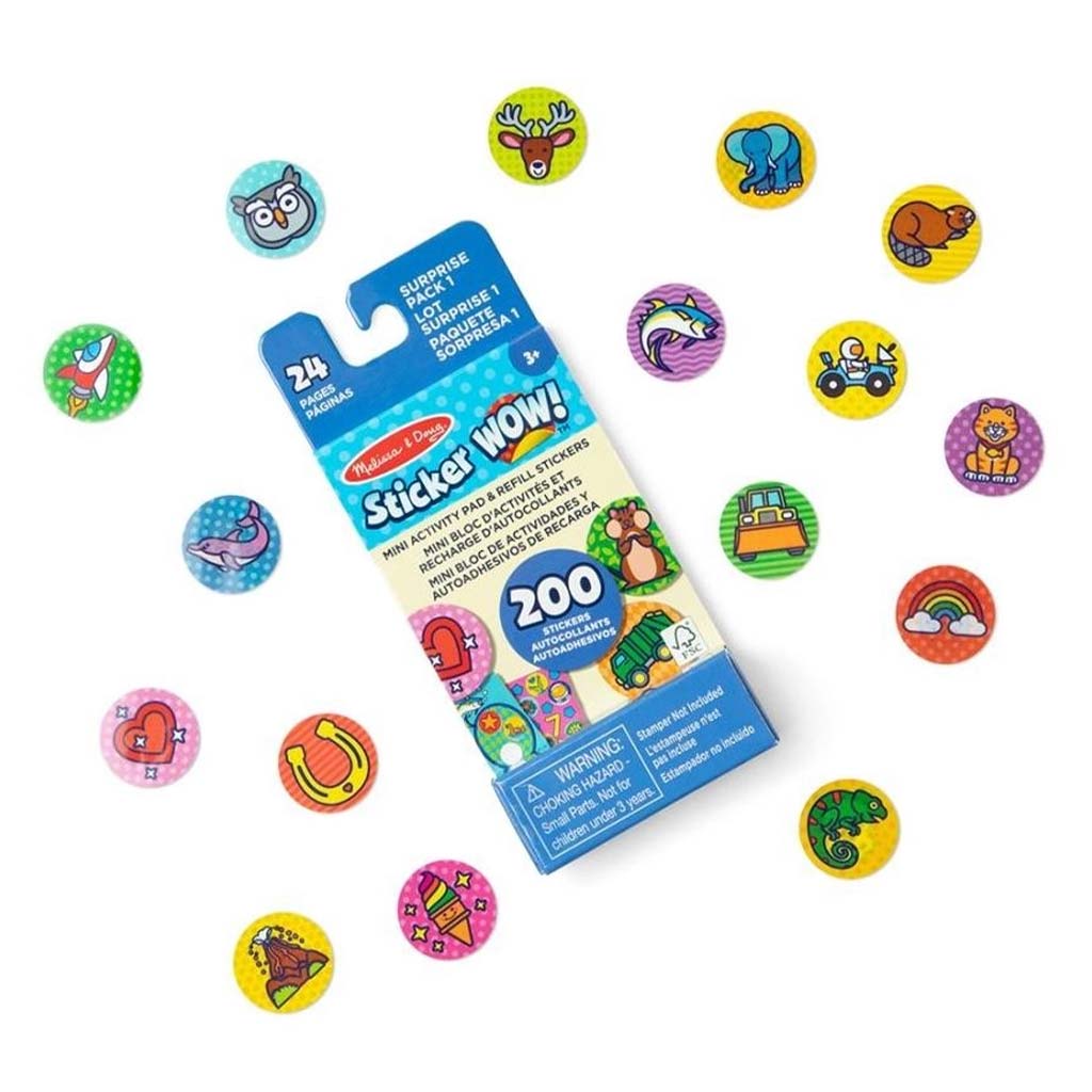 Melissa&Doug: Mini Sticker Wow! - Zestaw niespodzianka - Spin Master zdjęcie 2