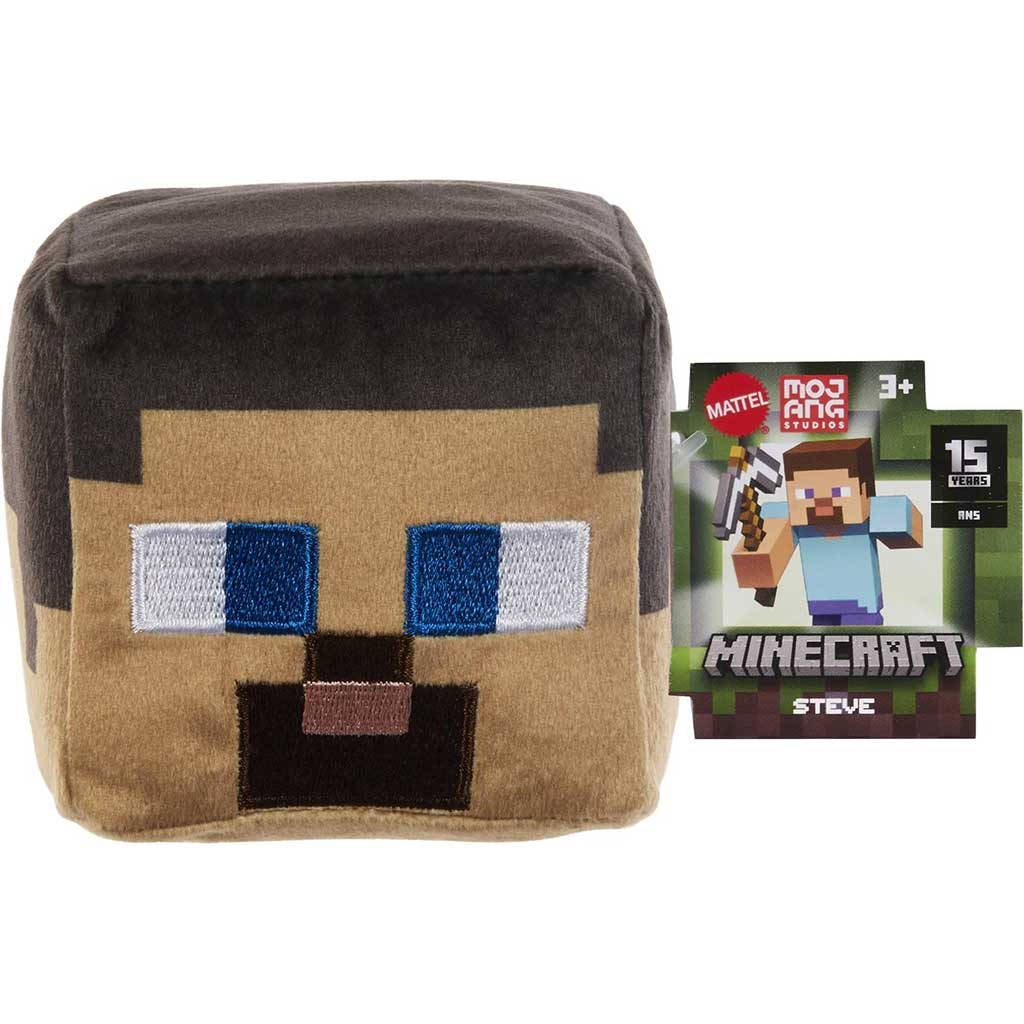 Minecraft Bloki pluszowa figura - figura Steve - Mattel zdjęcie 1