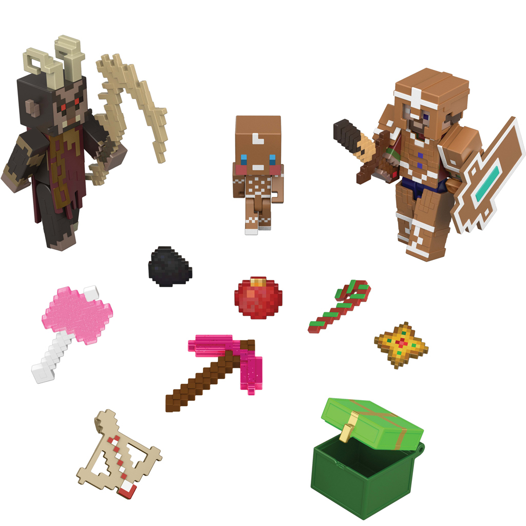 Minecraft kalendarz adwentowy z 24 niespodziankami – Mattel zdjęcie 2