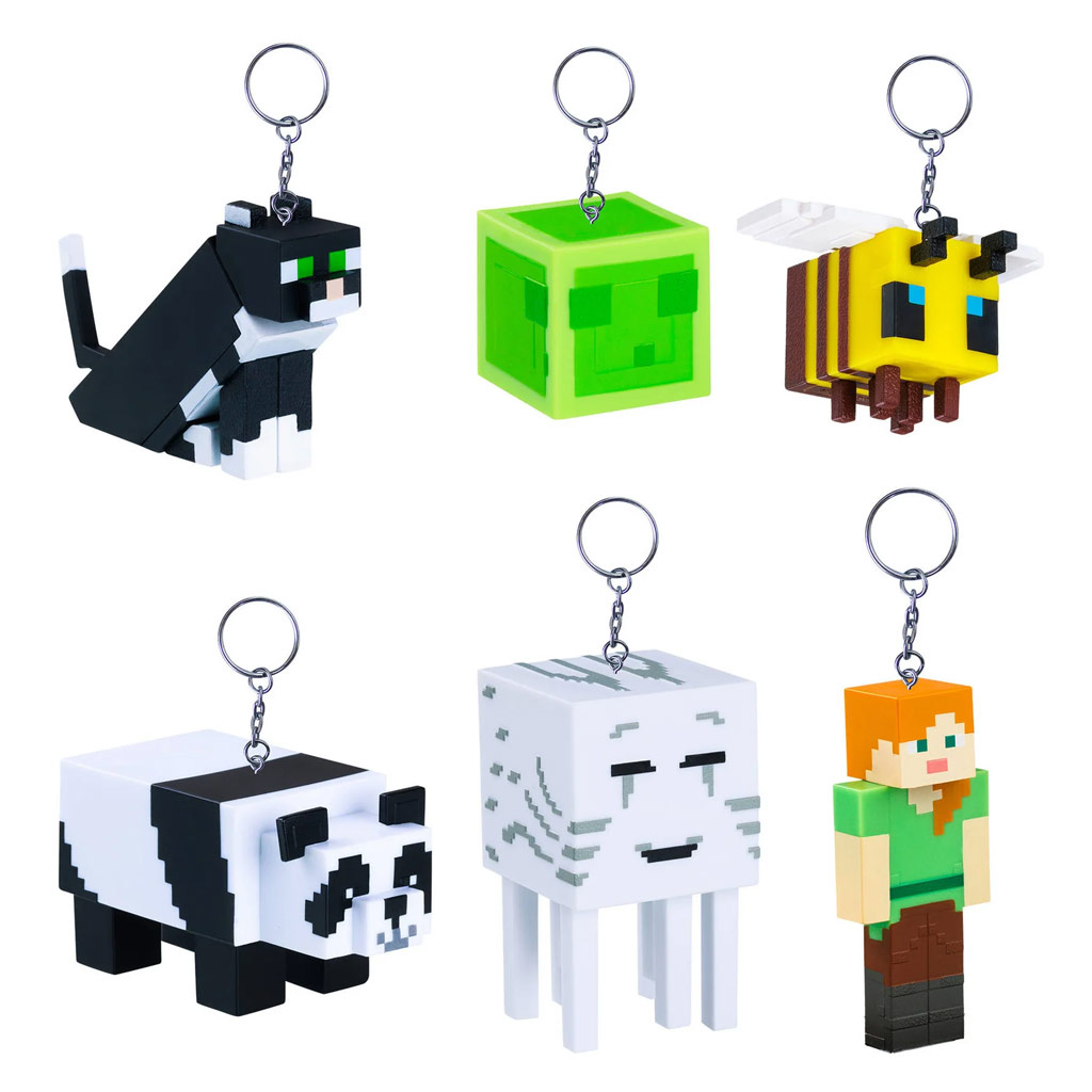 Minecraft niespodzianka breloczek figura różne - 1szt zdjęcie 2