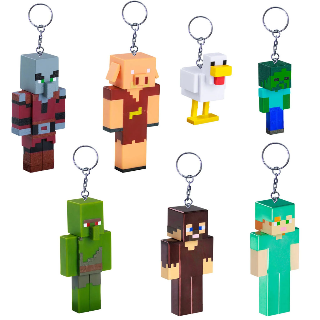 Minecraft niespodzianka breloczek figura różne - 1szt zdjęcie 4