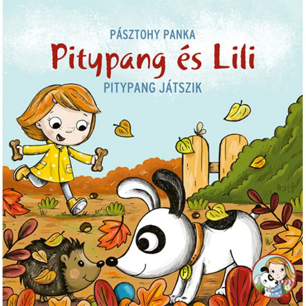 Mniszek i Lili - Mniszek bawi się książką z bajkami - Pagony zdjęcie 1