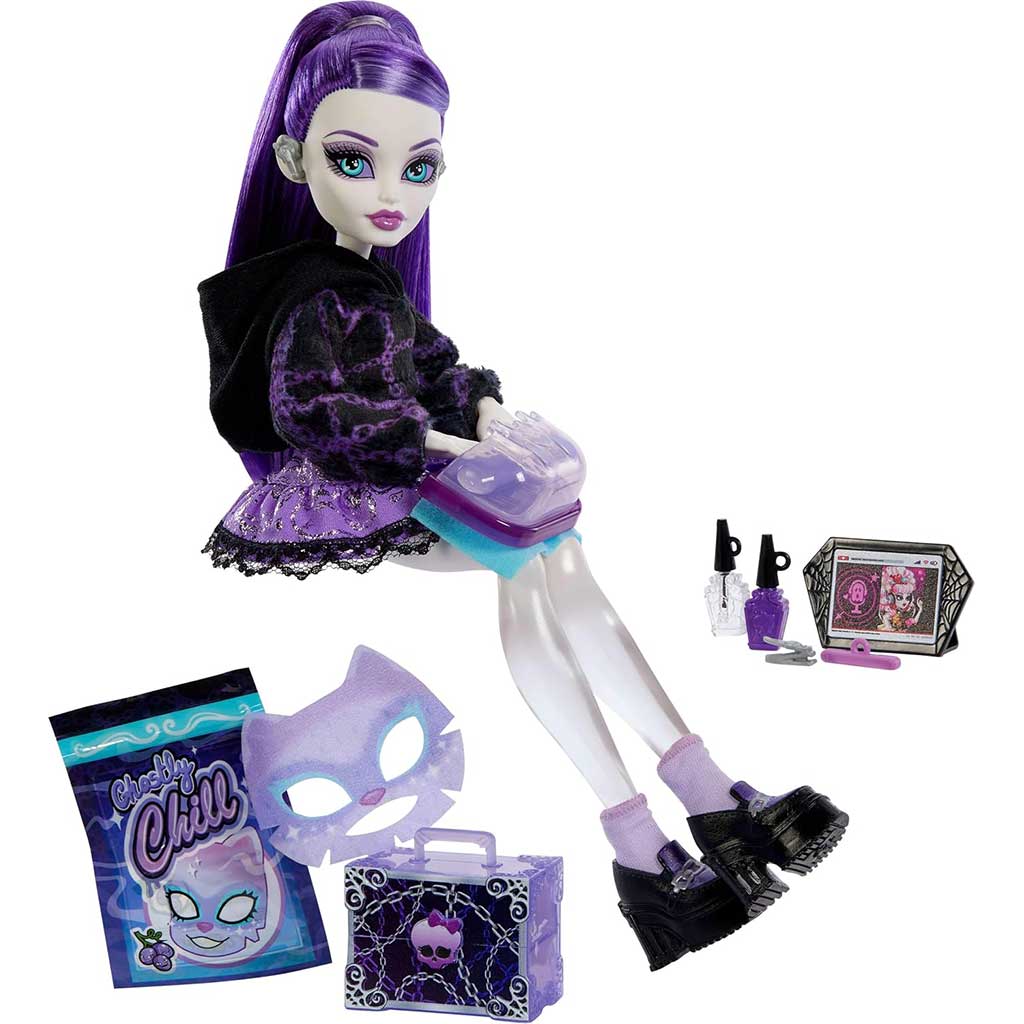 Monster High: Lalka do pielęgnacji potworów - Spectra - Mattel zdjęcie 2