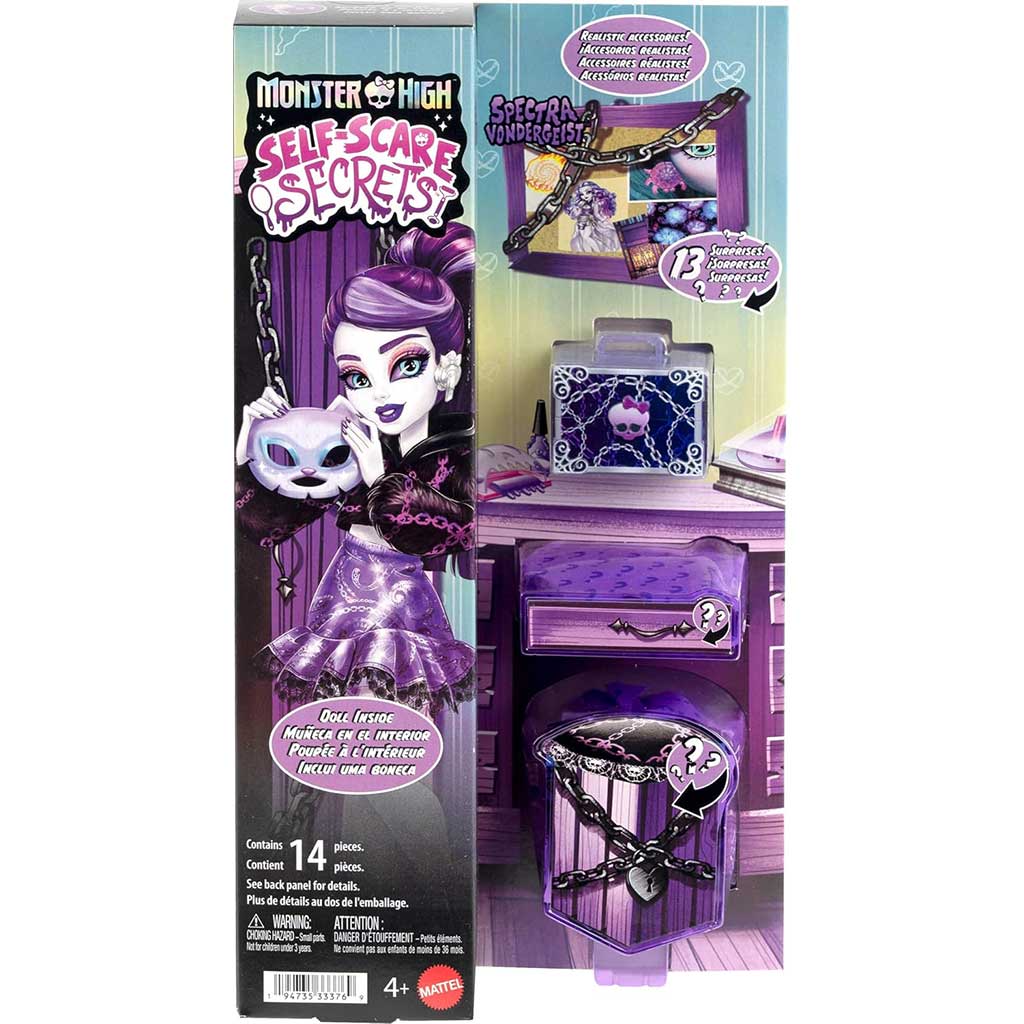 Monster High: Lalka do pielęgnacji potworów - Spectra - Mattel zdjęcie 1