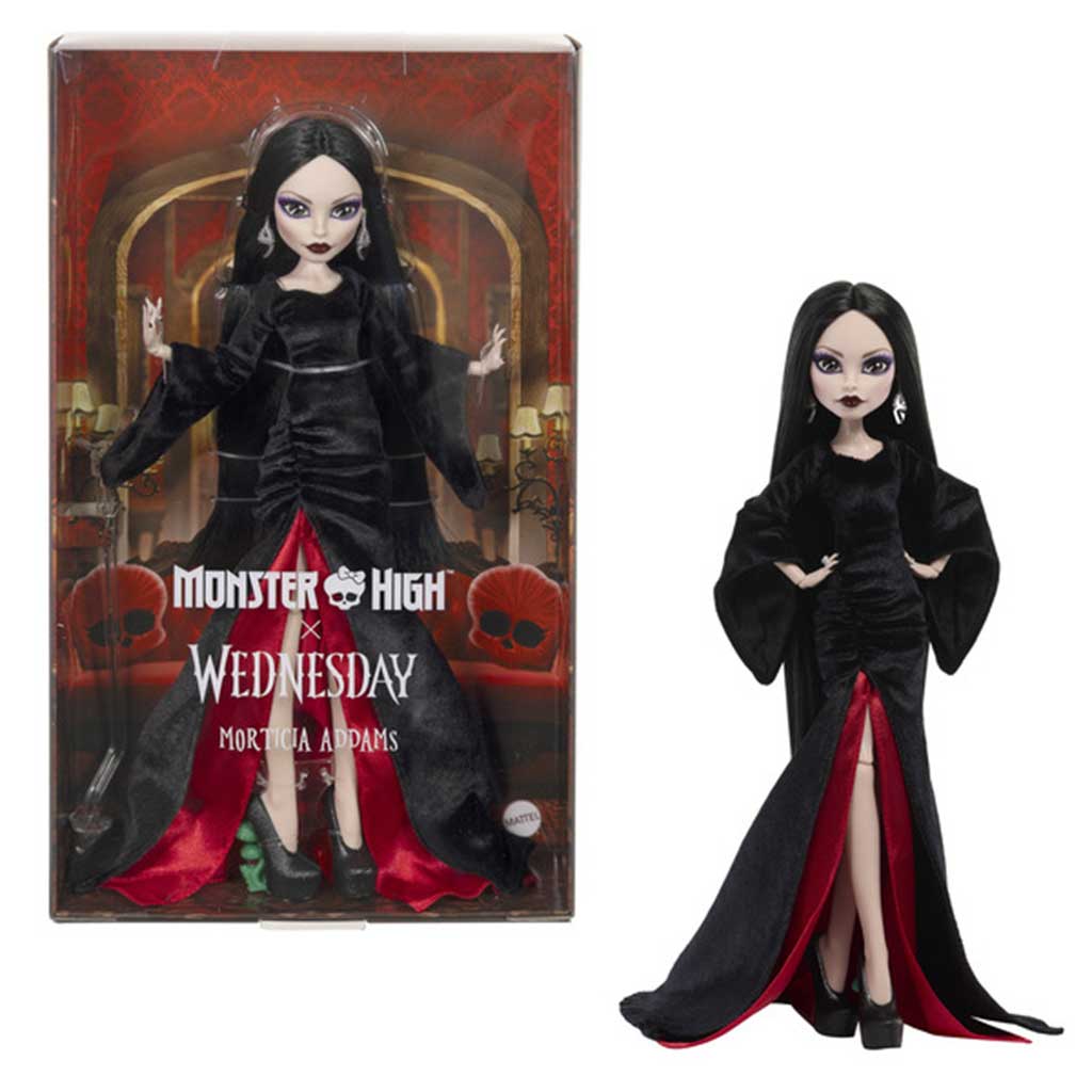 Monster High: Lalka Morticia Adams 28cm - Mattel zdjęcie 1