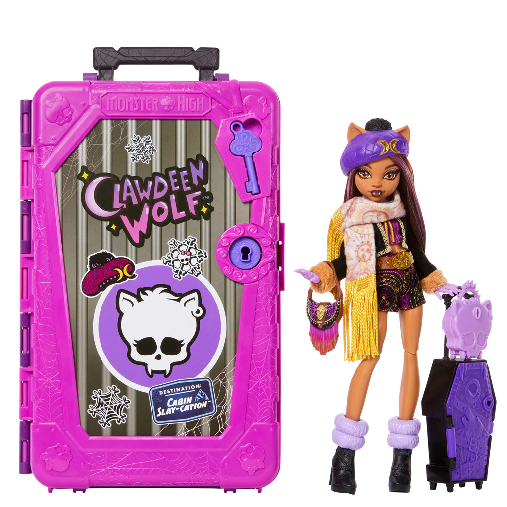 Monster High Straszne Przyjaciółki Sekrety - Schronienie - Clawdeen Wolf - Mattel zdjęcie 2