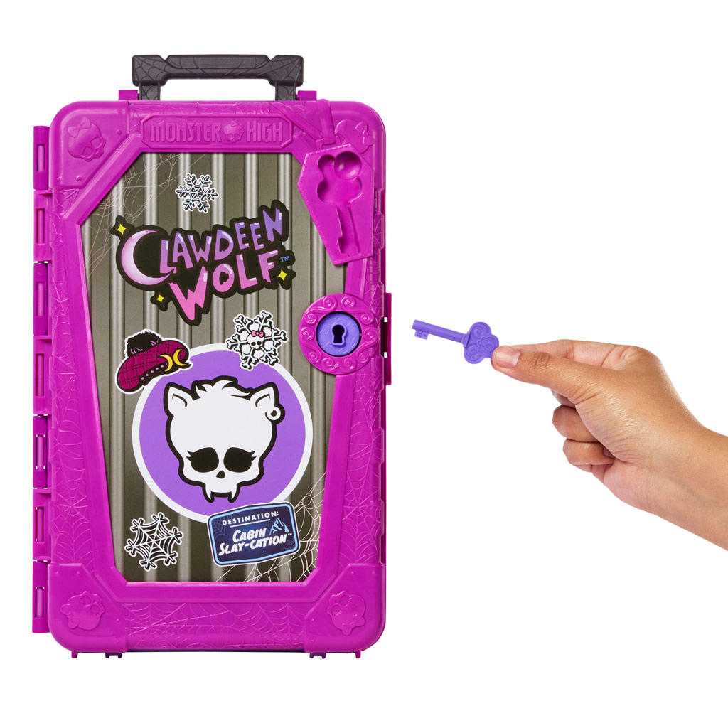 Monster High Straszne Przyjaciółki Sekrety - Schronienie - Clawdeen Wolf - Mattel zdjęcie 4
